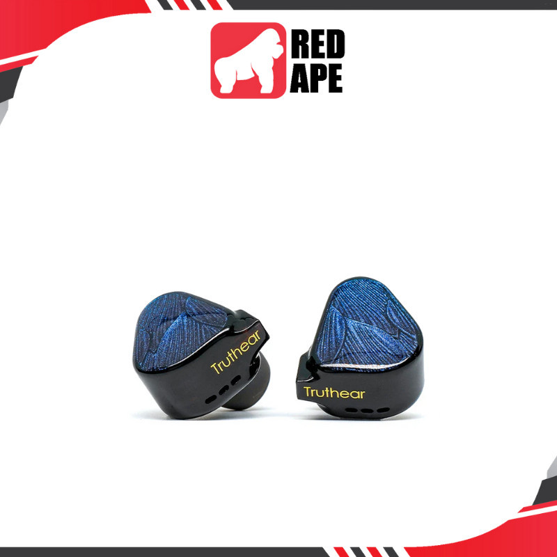 品未使用品　かっこいい ホリスターのイヤフォン　ブルーレッドライン　② TRUTHEAR x Crinacle ZERO:BLUE2 In-ear Monitor