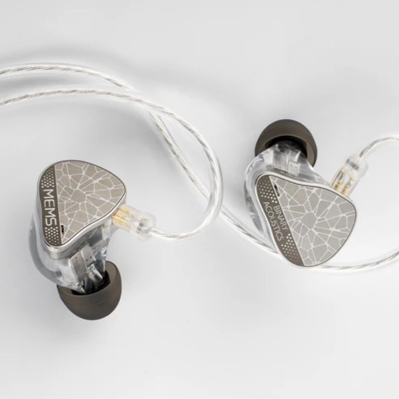 Binary EP321 MEMS, In-Ear Monitors: 2DD+3BA+1MEMS Tribrid Driver