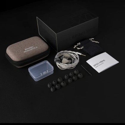 Binary EP321 MEMS, In-Ear Monitors: 2DD+3BA+1MEMS Tribrid Driver