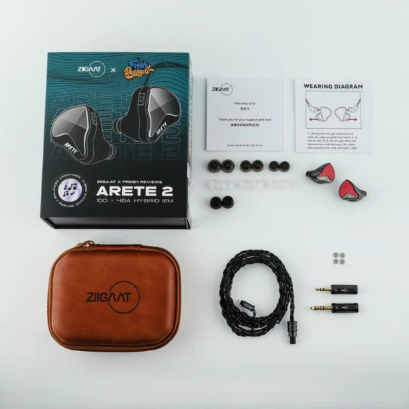 ZiiGaat x Fresh Reviews Arete II, In-Ear Monitors: 2nd Gen 1DD+4BA