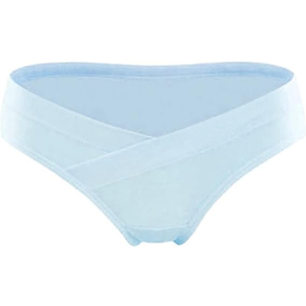 (UNIQUE COLORS, FIT FOR 9 MONTHS) WJS Comfortable Cotton Maternity Panties Lactis Female Low Waist C