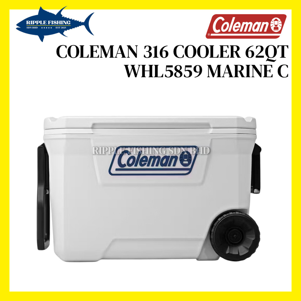 COLEMAN 316 COOLER 62QT WHL5859 MARINE C