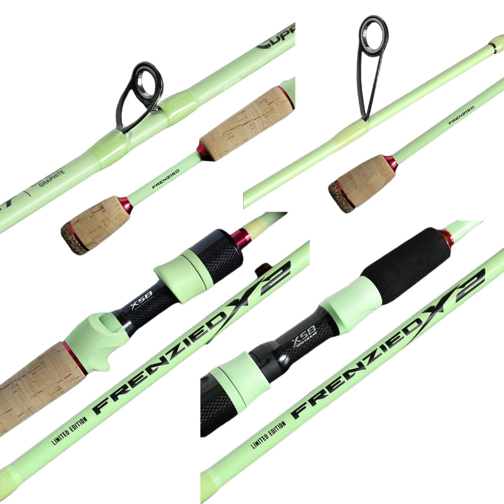 EUPRO INTERNATIONAL FRENZIED X LIMITED EDITION FRESHWATER ROD SPINNING / BAITCASTING