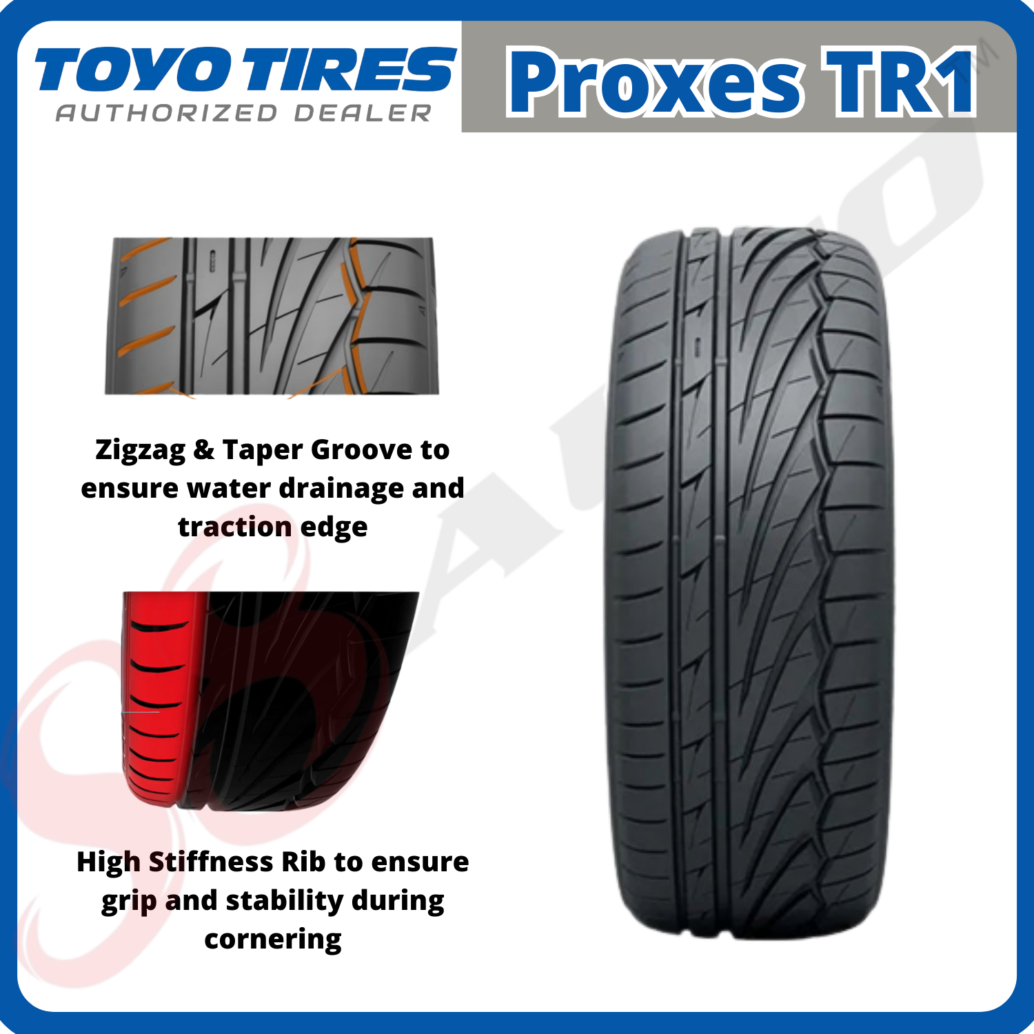 165/50R15 Toyo Tires Proxes TR1 | S8 Auto