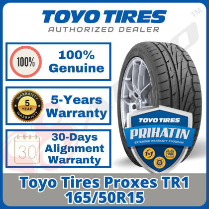 165/50R15 Toyo Tires Proxes TR1 | S8 Auto