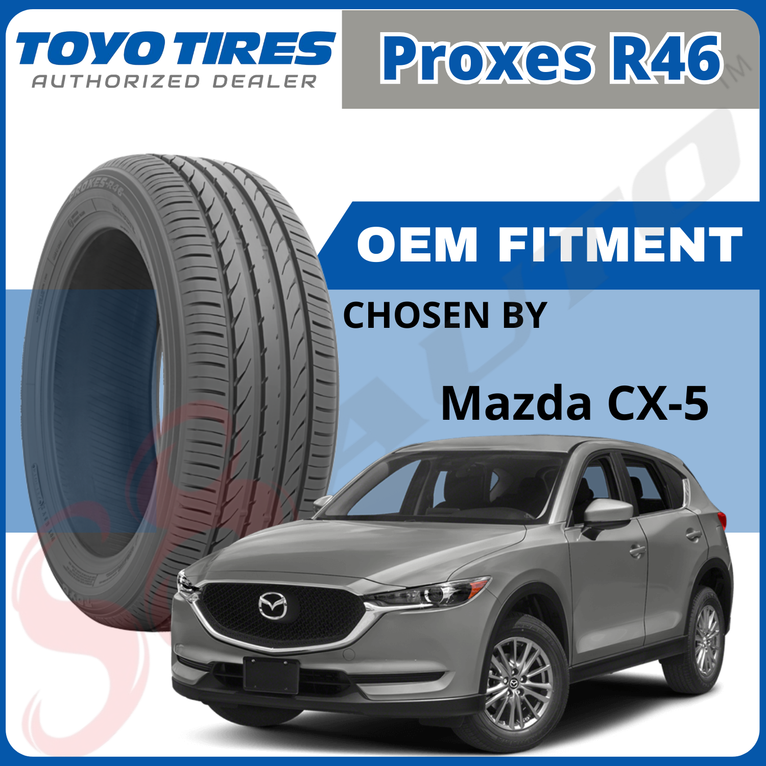 225/55R19 Toyo Tires Proxes R46 (Malaysia) | S8 Auto