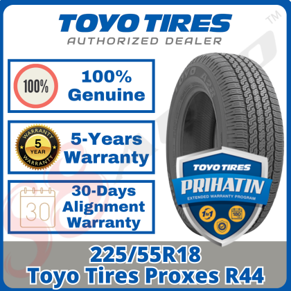 225/55R18 TOYO PROXES R44 　４本　2019年 225/55R18 Toyo Tires Proxes R44 | S8 Auto