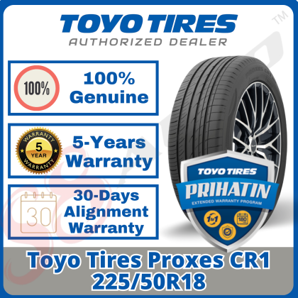 225/50R18 Toyo Tires Proxes CR1 | S8 Auto