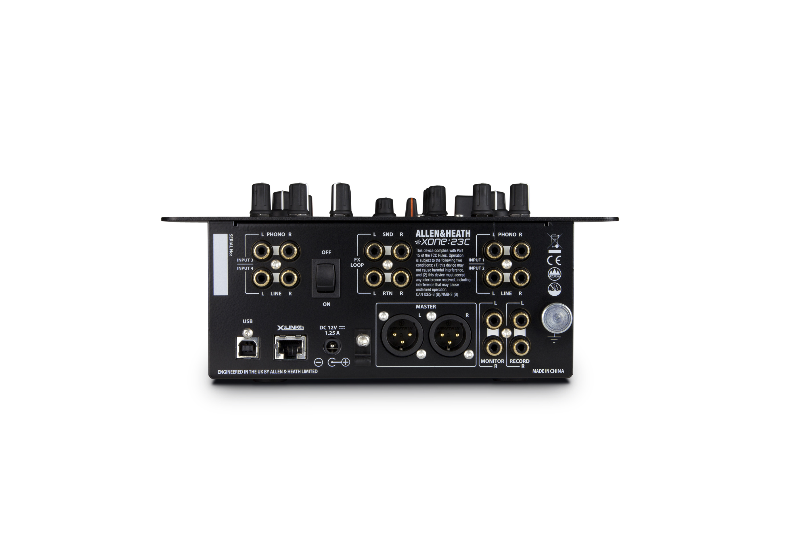 DJ機材 ALLEN & HEATH XONE:23C Allen & Heath XONE:23C High Performance DJ Mixer and Soundcard