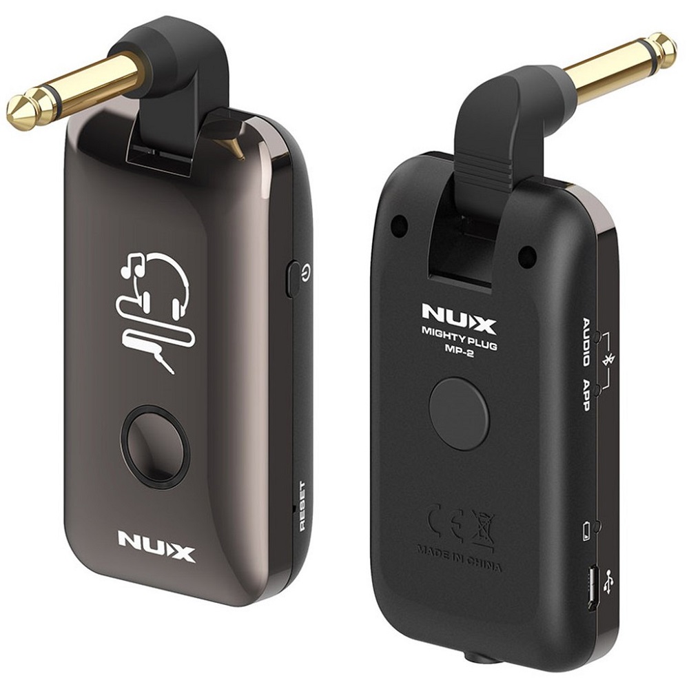 NUX Mighty Plug Guitar/Bass Modeling Headphone Amplug with