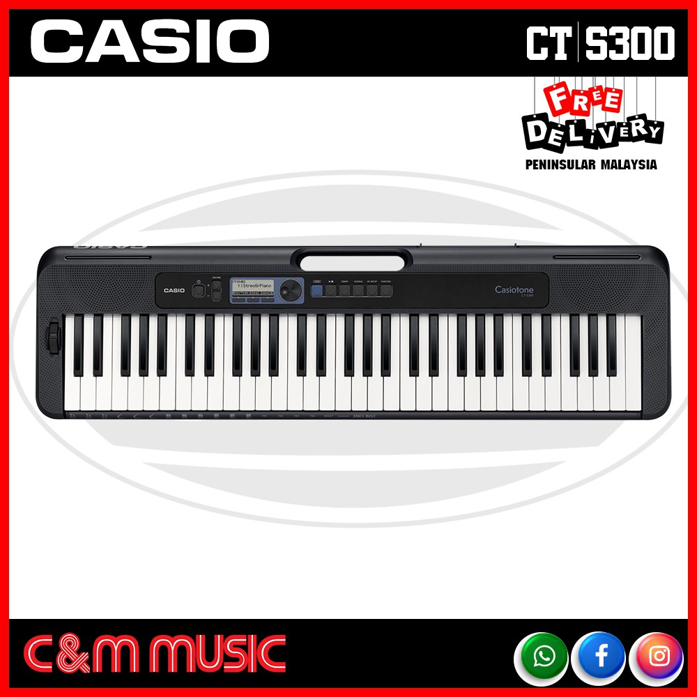 Casio Keyboard CT-S300 - Main Image