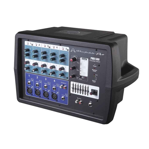 WHARFEDALE PRO PMX 500 - 5 CHANNELS PORTABLE POWERED MIXER, | C&M