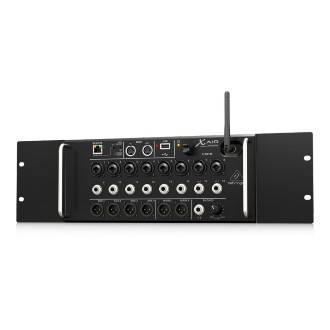 PSG AUDIO DM-1608 14-Channel 4-Aux Out Portable Touchscreen Digital Mixer App Control For IPad, Android Tablet, PC, Laptop, With