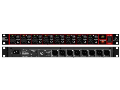 BEHRINGER ULTRAGAIN DIGITAL ADA8200 Audiophile 8 In/8 Out ADAT
