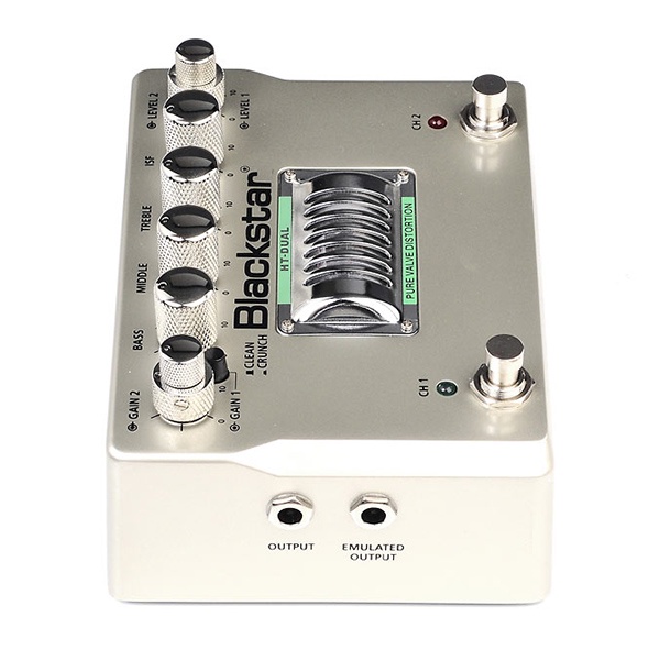 BLACKSTAR HT-DUAL - 2-CHANNEL TUBE VALVE DISTORTION GUITAR PEDAL