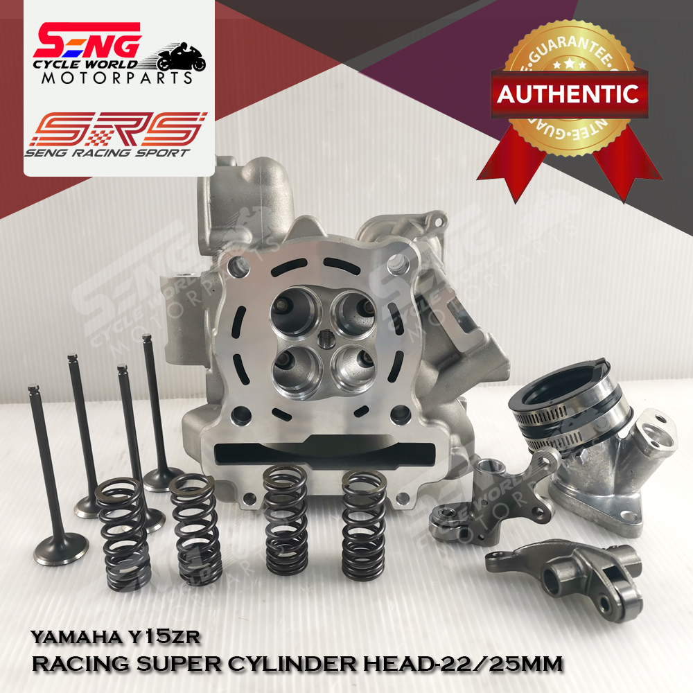 Y15 ZR/ LC135/ FZ150 RACING SUPER CYLINDER HEAD-22/25MM-SRS