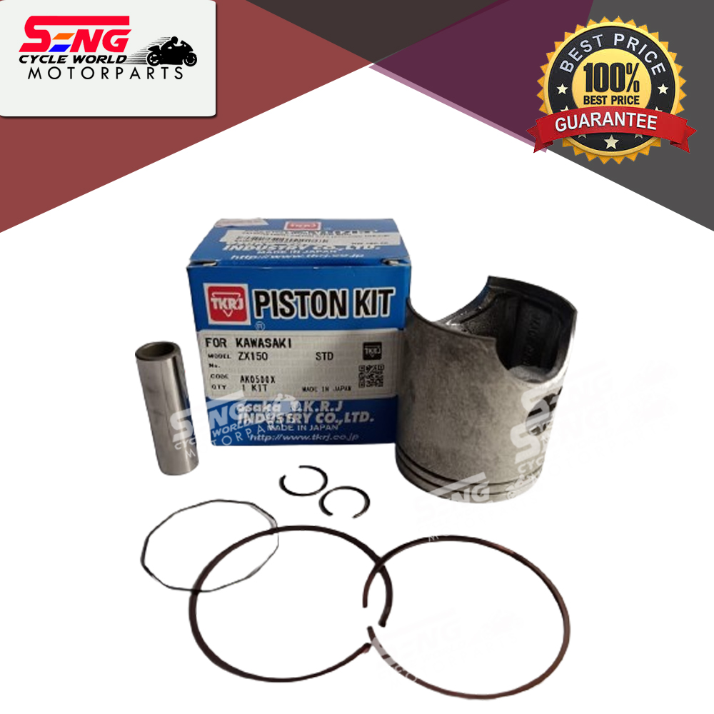 ZX150/KR150/K1 PISTON KITS (STD-59M) TKRJ -Japan | SENG CYCLE