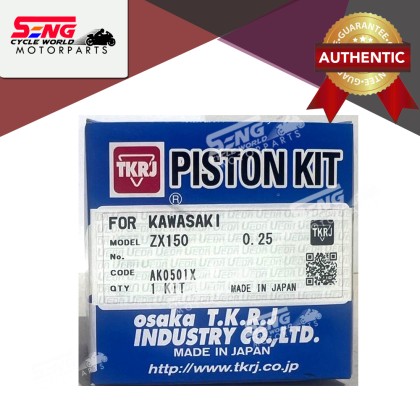 ZX150/KR150/K1 PISTON KITS (STD-59M) TKRJ -Japan | SENG CYCLE