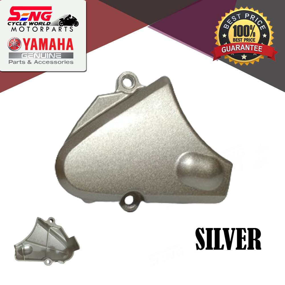 YAMAHA Y125 Z / ZR 2T PUMP COVER-CHROME-ORANGE / BLUE / SILVER