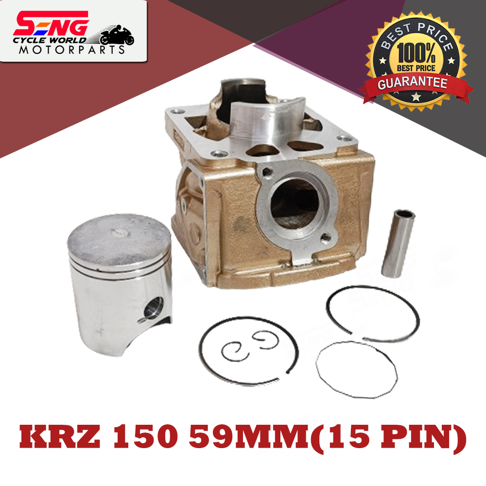 KAWASAKI KRZ150 / ZX150 CYLINDER BLOCK ASSY-59MM STANDARD