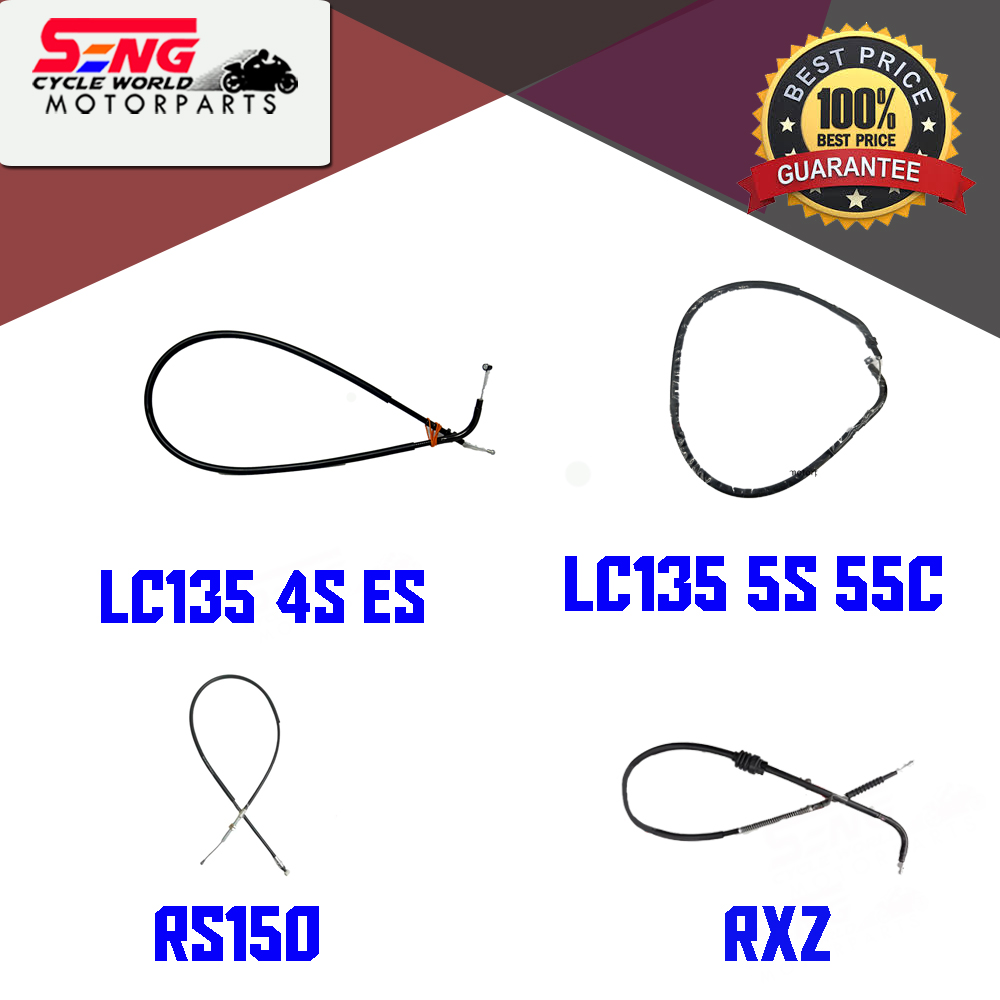 YAMAHA/HONDA/MODENAS/KAWASAKI CLUTCH CABLE - ORIGINAL | SENG CYCLE