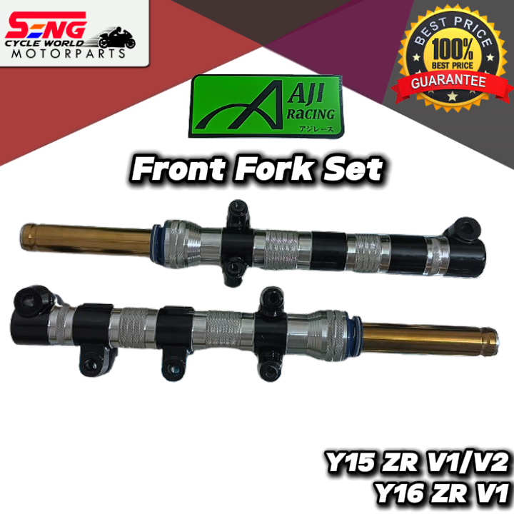 YAMAHA Y15 ZR/Y16 ZR/LC135 FRONT FORK SET-CNC LAY (LOWER 1.5CM