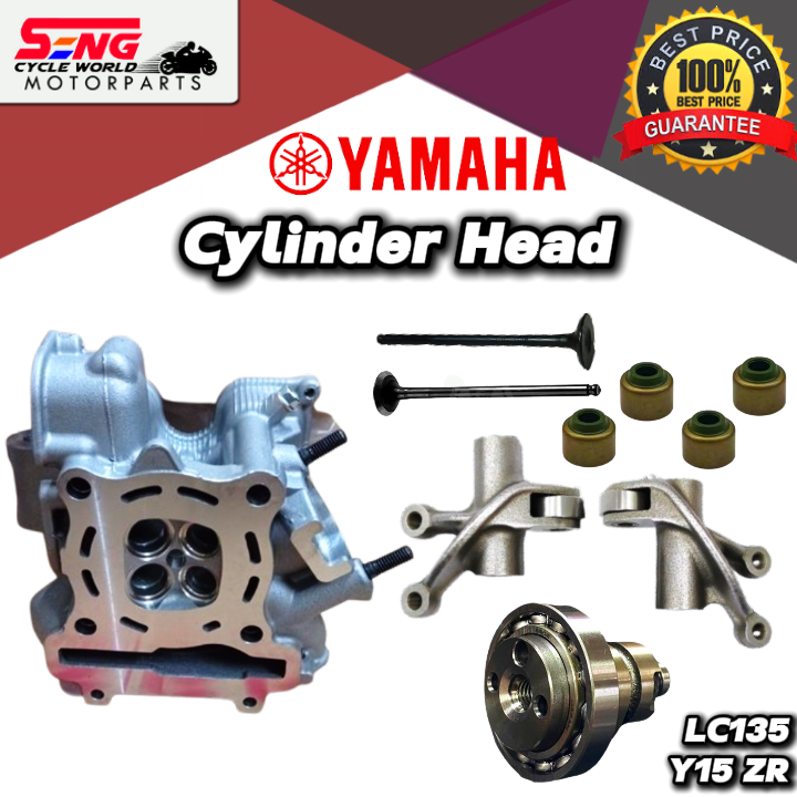 YAMAHA LC135 V1 - V7 CYLINDER HEAD ONLY - OE | SENG CYCLE WORLD