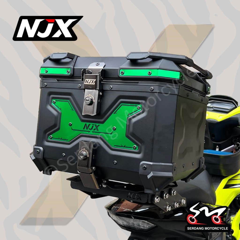 NJX Top Box Beast Triple X | Serdang Motorcycle