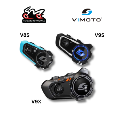 VIMOTO Bluetooth Headset Intercom V8S V9S V9X | Serdang Motorcycle