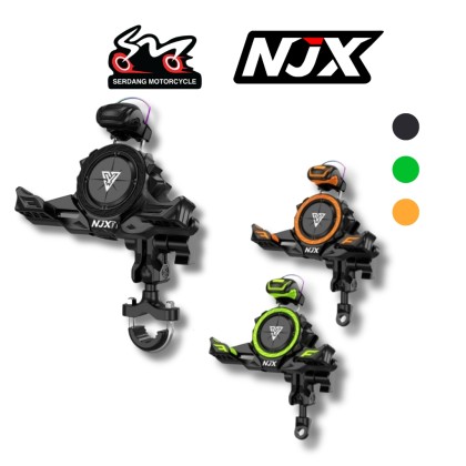 NJX NPH04 Phone Holder Wing | Serdang Motorcycle