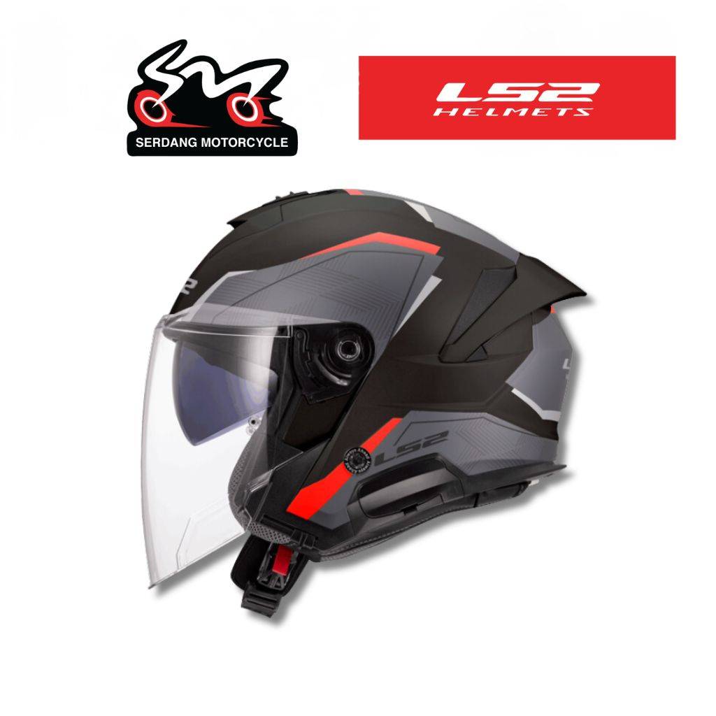 harga helmet ls2 Helmets Modular Valiant (Matte Black through ventilation and a 3D laser cut foam in the cheek pads for added comfort LS2 | Serdang Motorcycle