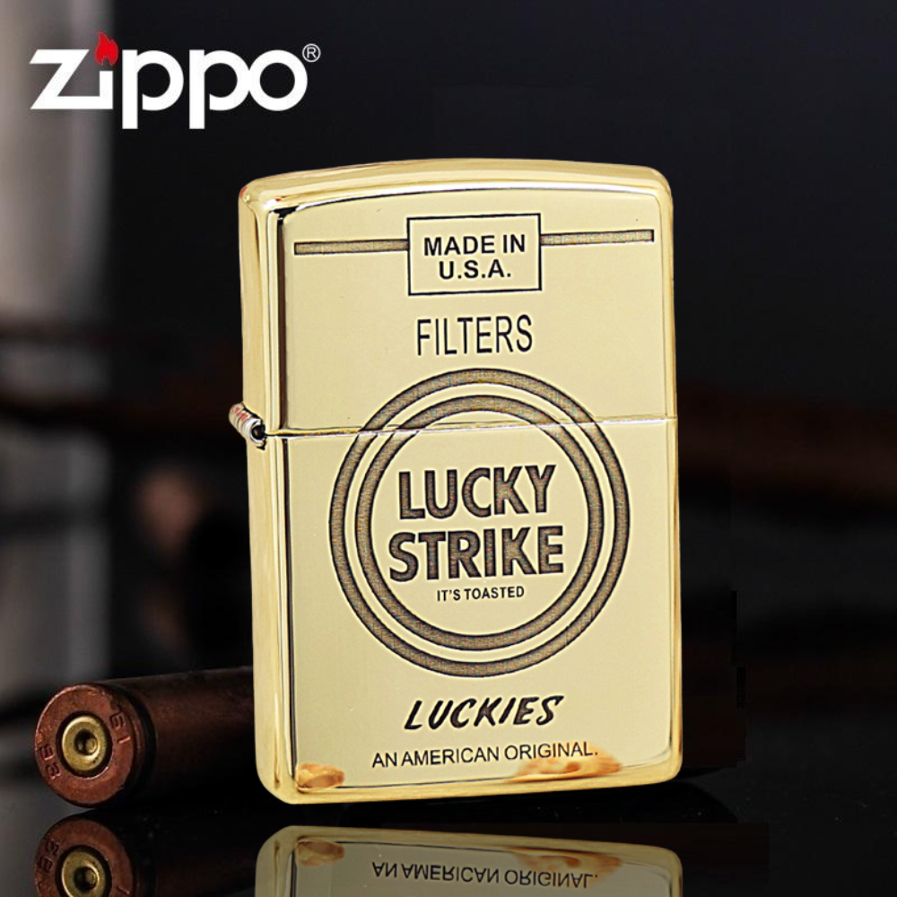 zippo LUCKY STRIKE THE WORLD 1998年製