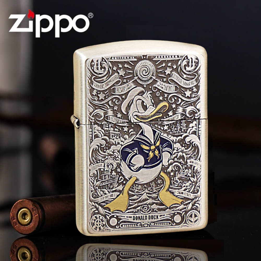 ☆Vin-Zippo☆ ドナルドダック DONALD DUCK ヴィンテージ 1975年