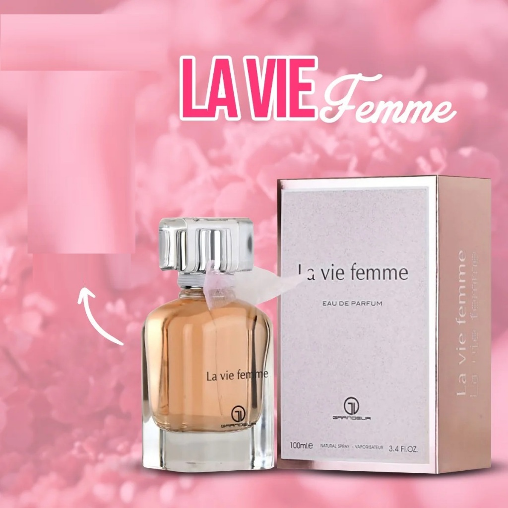 La Vie Femme EDP Perfume By Grandeur Elite 100ml For Her Pink