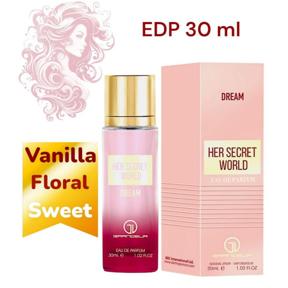 香水(女性用) Grandeur HER SECRET WORLD EDP 100ml Grandeur Her Secret World EDP W 100 ml