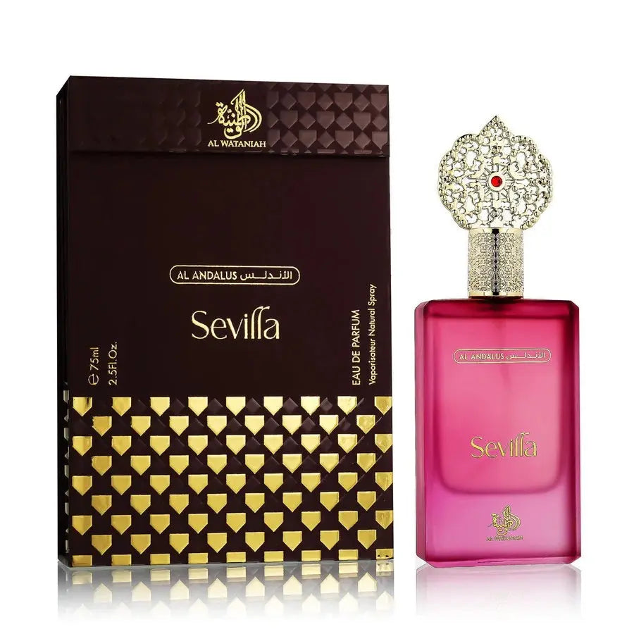 Sevilla Women Perfume 75ml edp Al Wataniah Al Andalus Golden Time