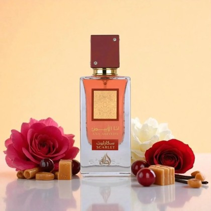 Ana Abiyedh Scarlet by Lattafa 60 ml | Sham Perfume Malaysia