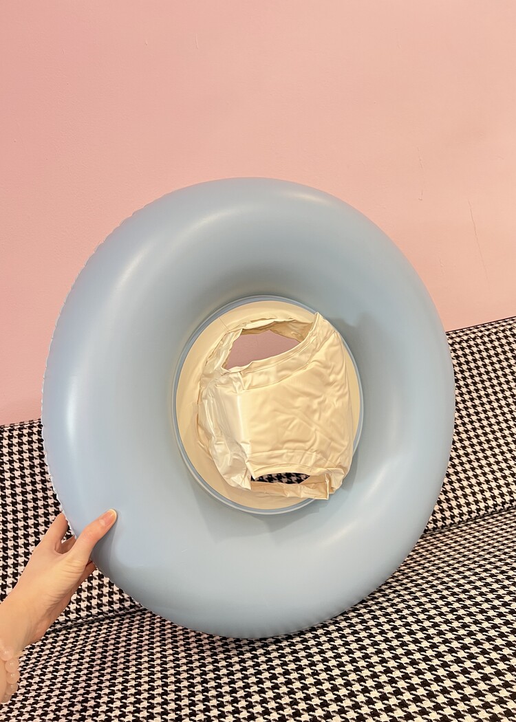Baby Blue Swim Float with Canopy | Shelot.com - Malaysia top swimsuit ...