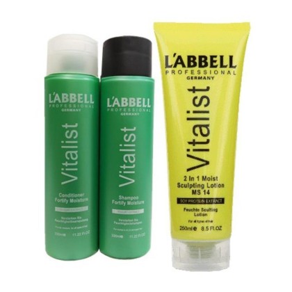 Labell Labbell Moisture Shampoo Conditioner Curl Sculpting Lotion SET | Hair ...