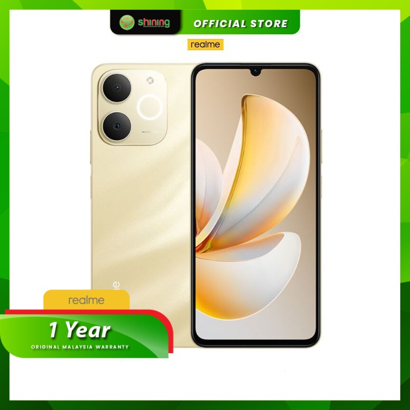 Realme Note 70 (RMX5313)(6GB 128GB)(Beach Gold) | Shining e-Store