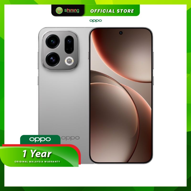Oppo Find X9 5G (CPH2797)(16GB 512GB)(Titanium Grey) | Shining e
