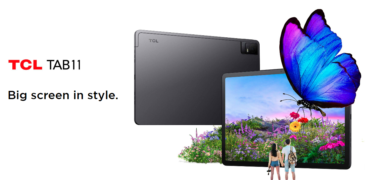 TCL Tab 11 LTE ( 9166G)(4GB 128GB)(Dark Gray)