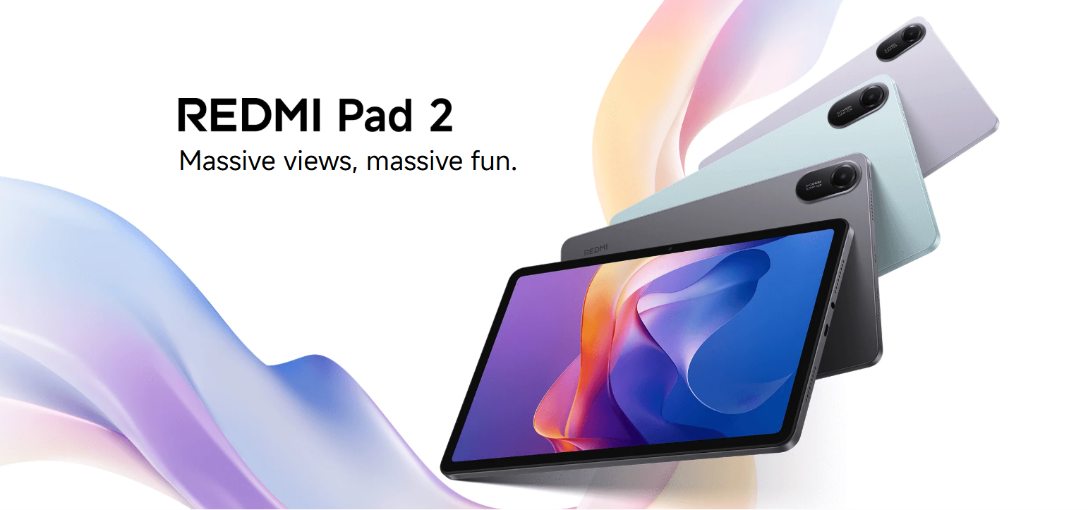 Xiaomi Redmi Pad 2 4G (4GB RAM 128GB ROM)(Graphite Gray) | Shining
