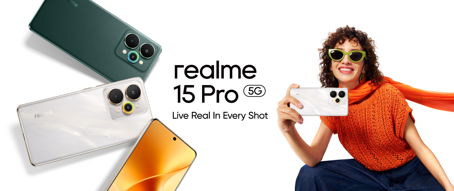 Realme 15 Pro (RMX5101)(12GB 512GB)(Velvet Green) | Shining e