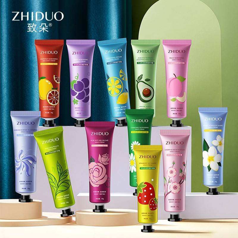 zhidou/cwinter) hand cream Fresh Fruit Flavor Long lasting