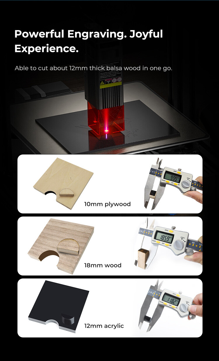 1745798356026 1745798356 Creality Laser Engraving Module Kit for Ender / CR Series 3D Printers