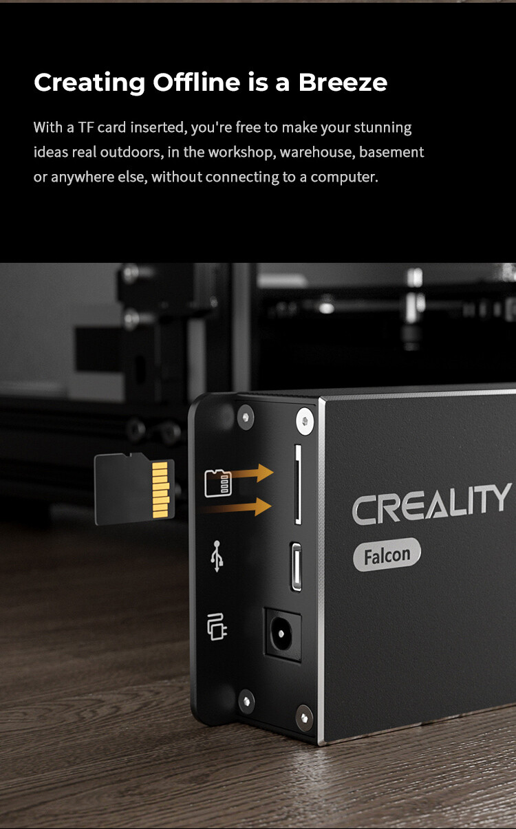 1745798359986 1745798362 Creality Laser Engraving Module Kit for Ender / CR Series 3D Printers