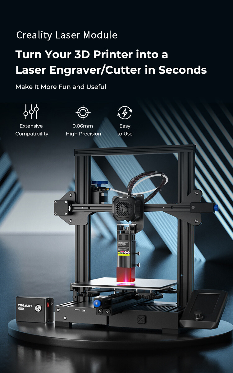 1745798361483 1745798364 Creality Laser Engraving Module Kit for Ender / CR Series 3D Printers
