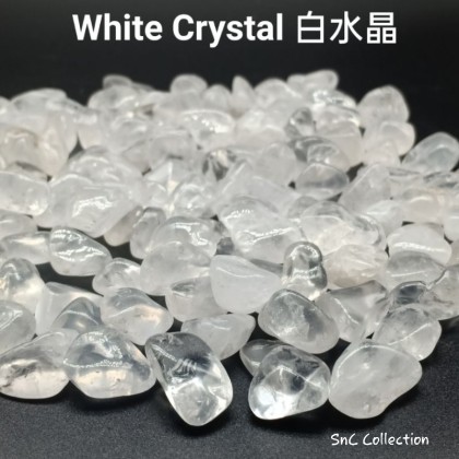 SNC】7A白水晶消磁石1kg Natural 7A White Crystal Clear Quartz