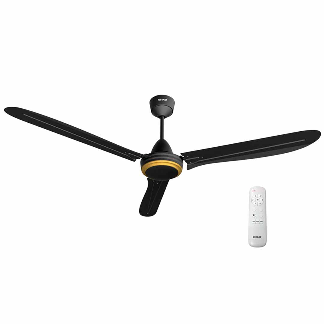 Khind Kipas Siling 60" BLDC Ceiling Fan CF683DC (White/Black)